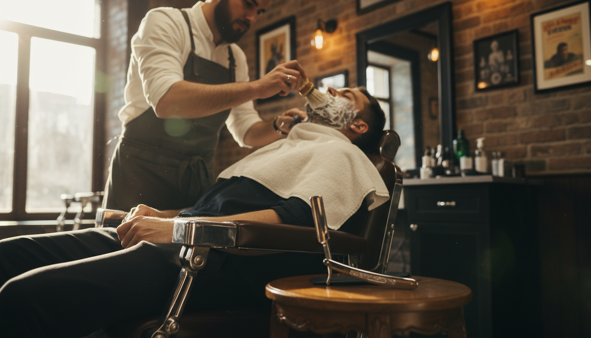 City Barber Barbershop Interior